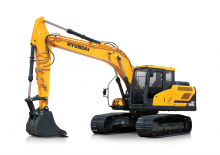 Lánctalpas kotrók Hyundai HX180LD