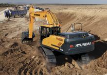 Lánctalpas kotrók Hyundai HX260L