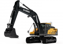 Lánctalpas kotrók Hyundai HX300ANL