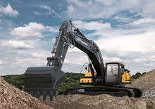 Lánctalpas kotrók Hyundai HX330SL