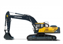 Lánctalpas kotrók Hyundai HX380ANL