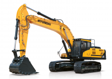 Lánctalpas kotrók Hyundai HX430L
