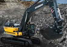 Lánctalpas kotrók Hyundai HX480AL