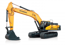 Lánctalpas kotrók Hyundai HX480SL