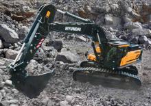 Lánctalpas kotrók Hyundai HX520AL