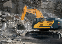 Lánctalpas kotrók Hyundai HX 520 HD