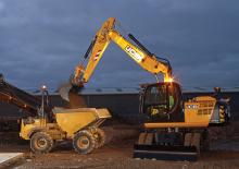 Lánctalpas kotrók JCB JS160W