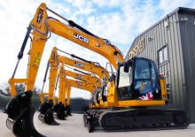 Lánctalpas kotrók JCB JZ140 LC
