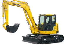 Lánctalpas kotrók Komatsu PC118MR-8