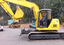 Lánctalpas kotrók Komatsu PC128UU