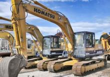 Lánctalpas kotrók Komatsu PC180LC-3