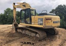 Lánctalpas kotrók Komatsu PC200LC-7