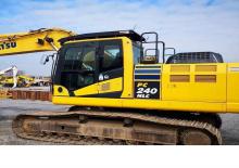 Lánctalpas kotrók Komatsu PC240NLCD-10