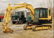 Lánctalpas kotrók Komatsu PC60-5