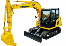 Lánctalpas kotrók Komatsu PC70-8
