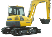 Lánctalpas kotrók Komatsu PC80MR-3