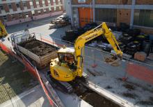 Lánctalpas kotrók Komatsu PC88MR-10