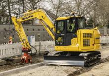 Lánctalpas kotrók Komatsu PC88MR-11 
