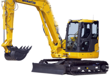Lánctalpas kotrók Komatsu PC88MR-8