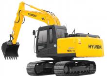 Lánctalpas kotrók Hyundai R 160 LC 7A