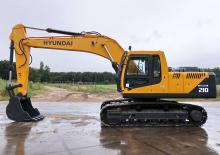 Lánctalpas kotrók Hyundai R 210-7H