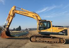 Lánctalpas kotrók Hyundai R 250 LC 9