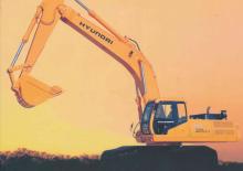 Lánctalpas kotrók Hyundai R 320-3