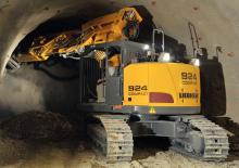 Lánctalpas kotrók Liebherr R 924 Compact Tunnel Litronic