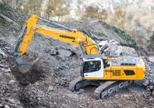 Lánctalpas kotrók Liebherr R 956