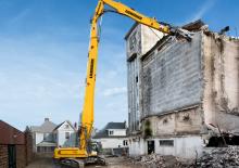 Lánctalpas kotrók Liebherr R 960 Demolition Litronic 