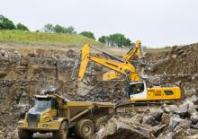 Lánctalpas kotrók Liebherr R 960 SME