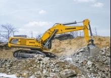 Lánctalpas kotrók Liebherr R 966