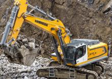 Lánctalpas kotrók Liebherr R 970 SME Litronic 