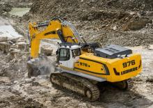 Lánctalpas kotrók Liebherr R 976