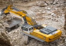 Lánctalpas kotrók Liebherr R 980 SME Litronic