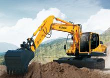 Lánctalpas kotrók Hyundai R110-7