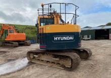 Lánctalpas kotrók Hyundai R125LCR-9A