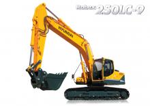 Lánctalpas kotrók Hyundai R250LC-9