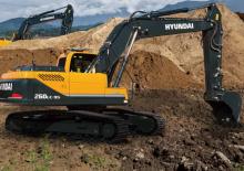 Lánctalpas kotrók Hyundai R260LC-9S