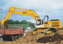 Lánctalpas kotrók Liebherr R954