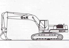 Lánctalpas kotrók O&K RH 16