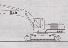 Lánctalpas kotrók O&K RH 9