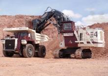 Lánctalpas kotrók Bucyrus RH200