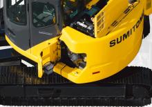 Lánctalpas kotrók Sumitomo SH135XU-3B