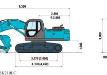 Lánctalpas kotrók Kobelco SK 210 LC 9