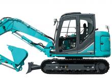 Lánctalpas kotrók Kobelco SK 85 MSR 3