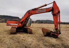 Lánctalpas kotrók Daewoo SOLAR 220 LC-III