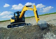 Lánctalpas kotrók Yanmar SV 100-2 CR