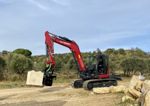 Lánctalpas kotrók Yanmar SV100-7