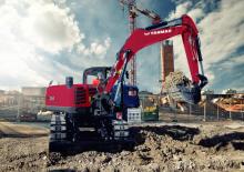 Lánctalpas kotrók Yanmar SV120